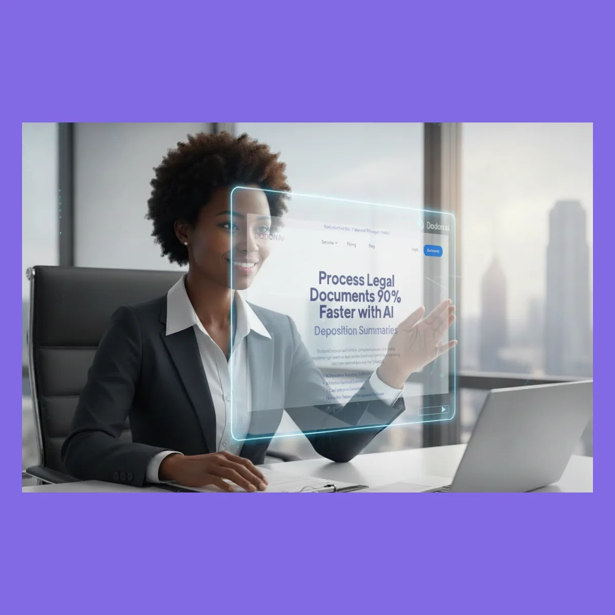 Deposition Summaries in Seconds