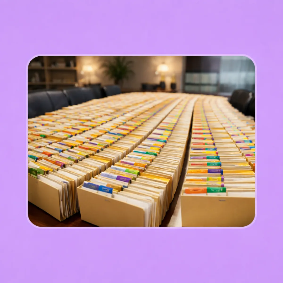 Document management workflow for mass tort litigation with hundreds of claimant files